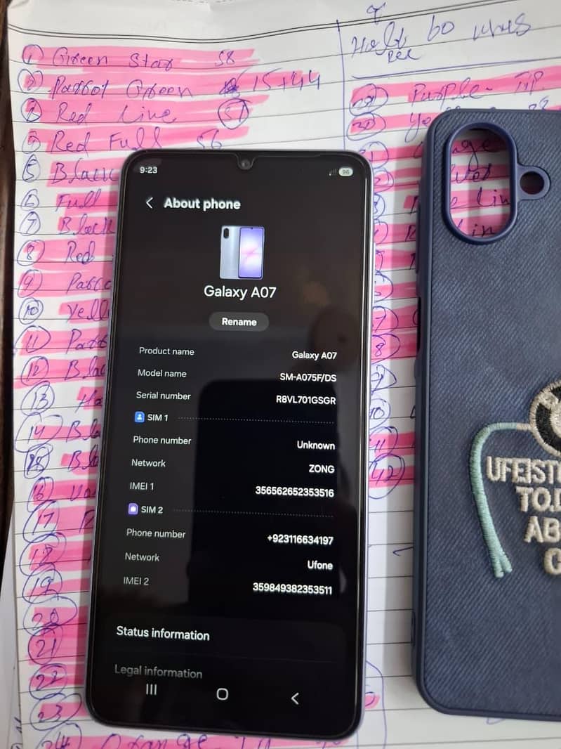 Samsung Mobile A07 2