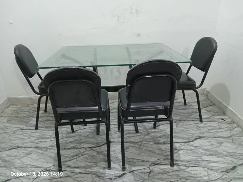Dining Table with 4 Chairs 2