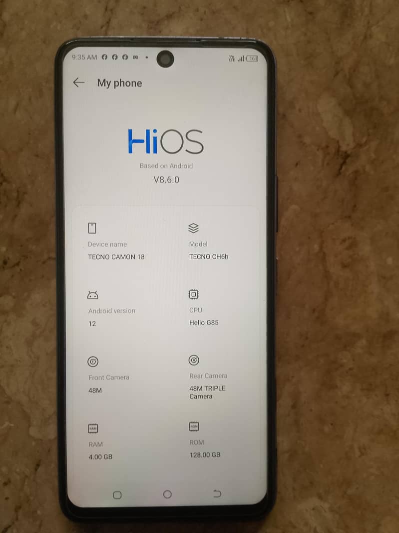 tecno camon 18 is Number par call kar sakte hai.      03110223952 2