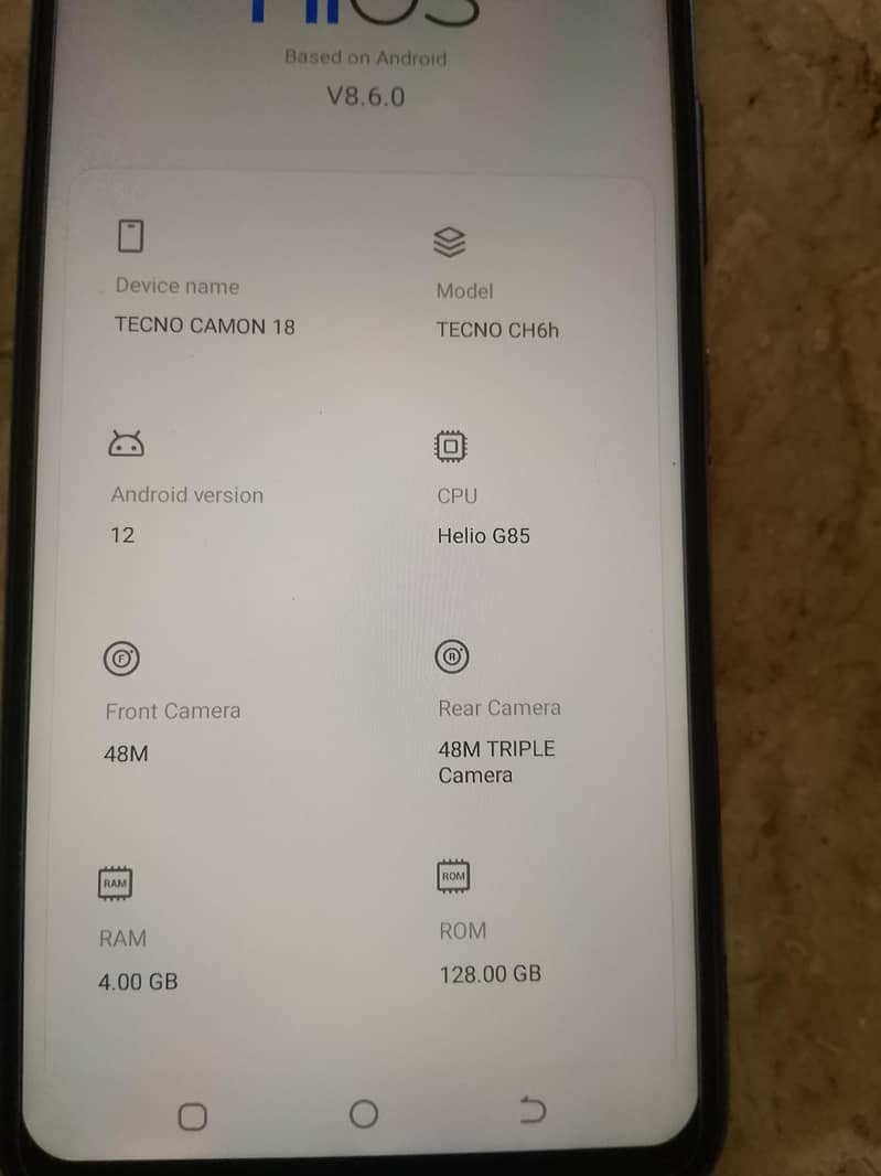 tecno camon 18 is Number par call kar sakte hai.      03110223952 3