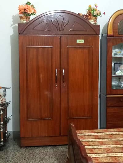 2 Door Wooden Wardrobe - 15000 Final - Balkasar