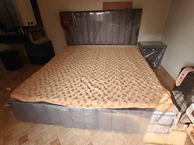 Brand New Bed For Sale With Mattress and Dressing