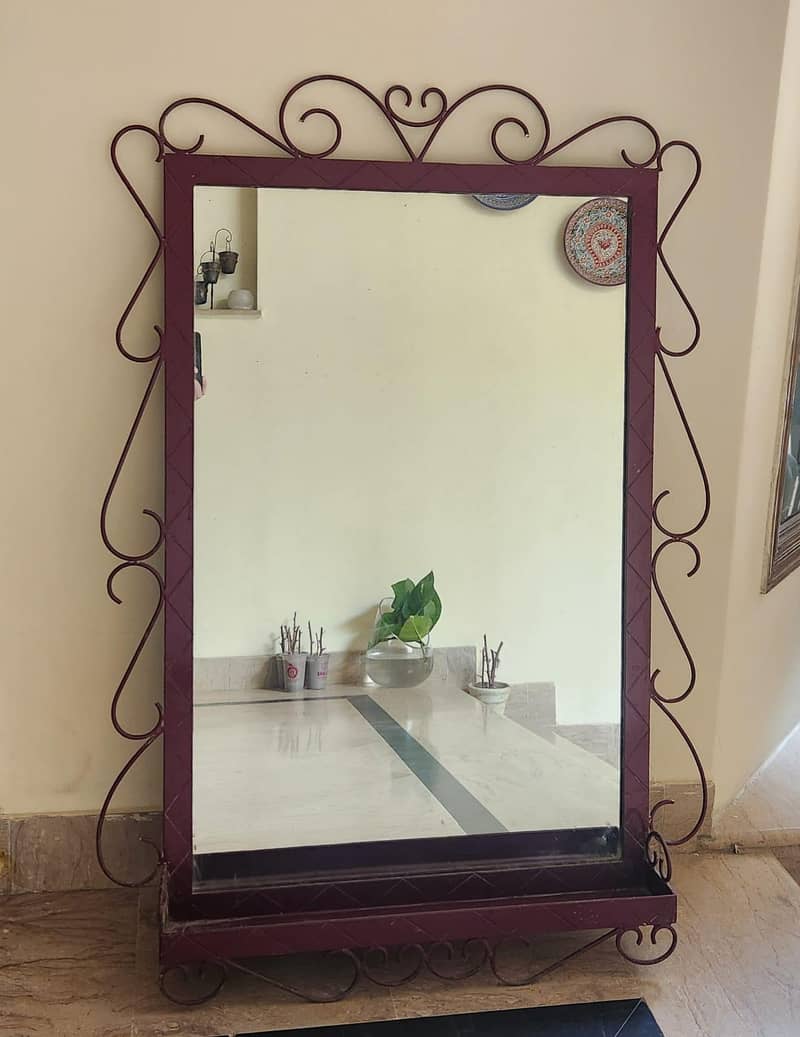 mirror with iron frame 3
