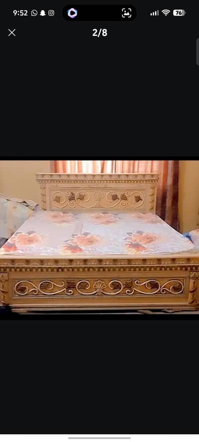 chiniot wooden bedroom set