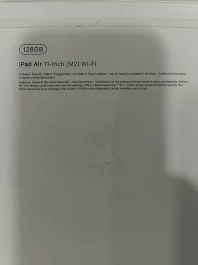 ipad air M2  Wifi