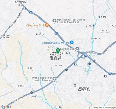 12 Marla New Ground Portion House is Available For Rent in G15 Islamabad.