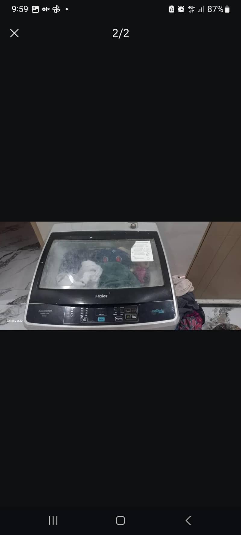 Haier Washing Machine 0