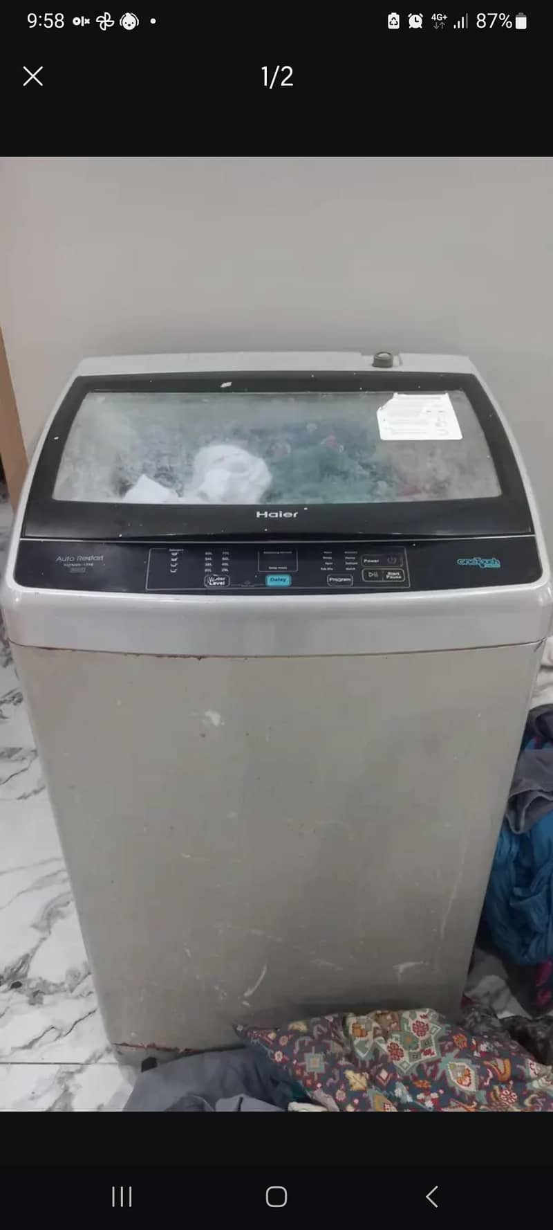Haier Washing Machine 1