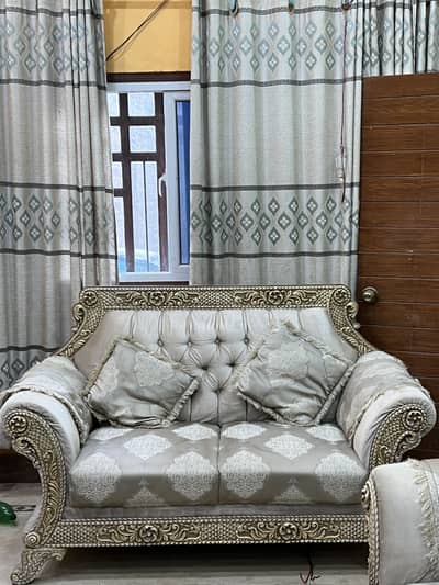 Selling my 7 seater sofa with heavy table