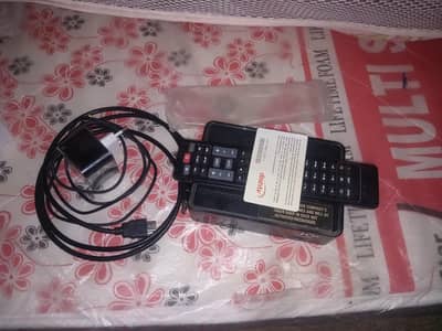 dish tv receiver with card