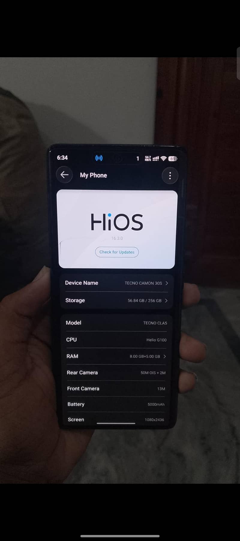 Tecno CAMON 30S 6