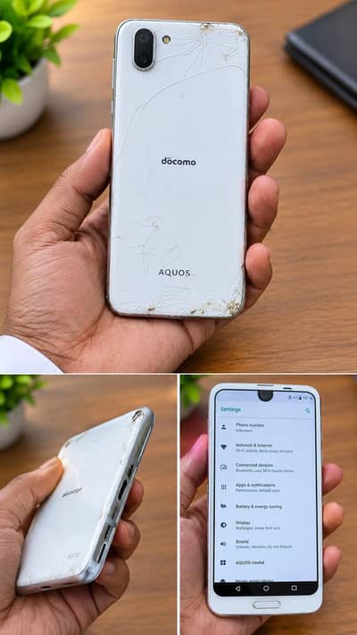 Aquos r2 4/64 gaming mobile pubg 60fps