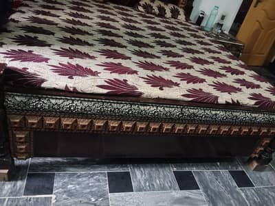 Bed for sell with mattress