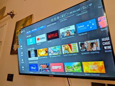 Smart LED TV 43 Inches 8k Supported UHD