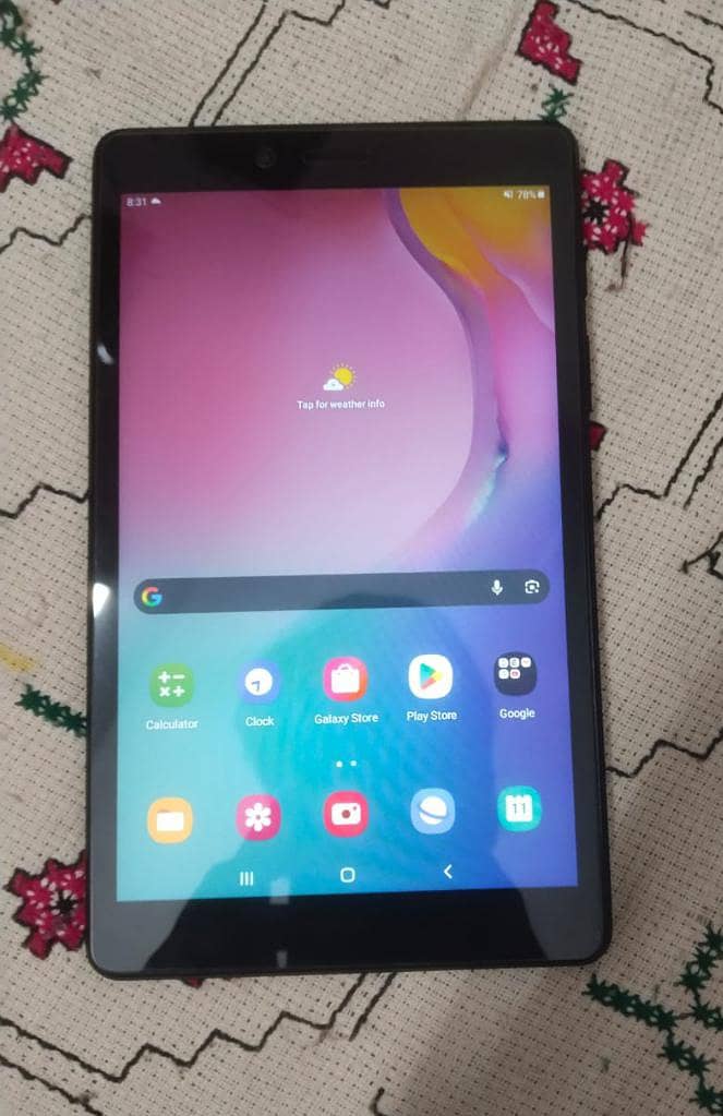 galaxy tab a with box 0