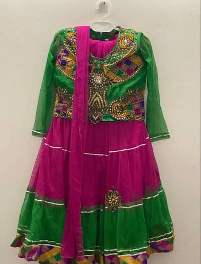 Indian Style Lehnga with Dupatta Size 30