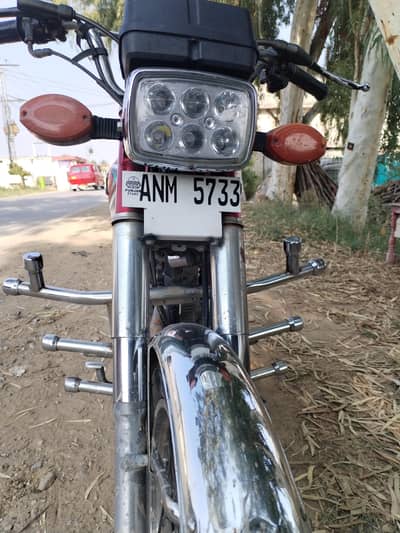Honda CG 125 Red Model 2023 – Low Mileage | Punjab Registered