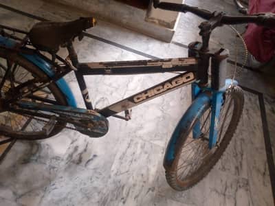 Chicago Bicycle 24 Inch - Strong Body - Working Condition