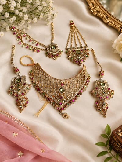 bridal jewellery set