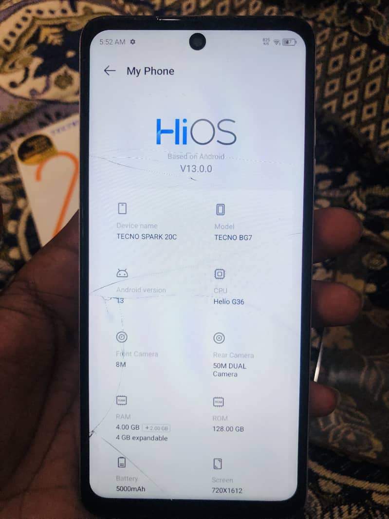 Tecno Spark 20C 9