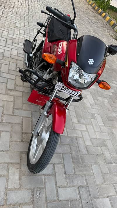 Suzuki GD 110S 2024 – Like Brand New | 1st Owner | Accessories Install