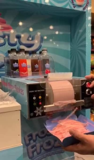 Korean Shaved Ice Snowflakes Machine