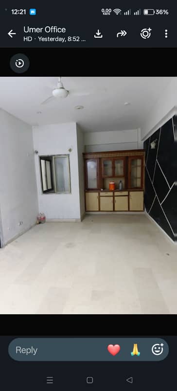 One bed room and lounge