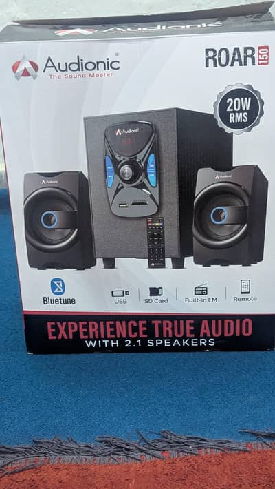 Audionic subwoofer speaker Model Roar 150