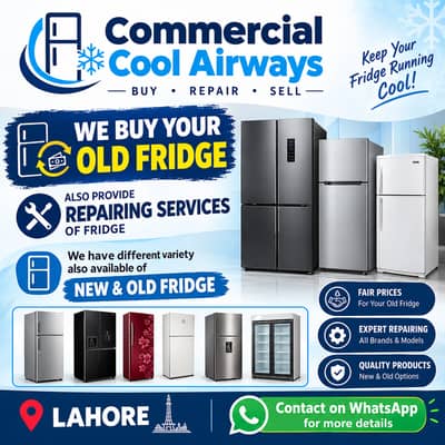 Buy & Sell New and Used Fridges in Lahore|Expert Technicians Available