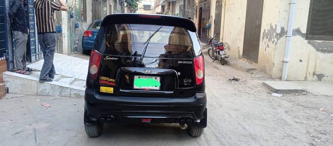 Hyundai Santro CLUB GV2006 Model lush Black Beauty Drive Like brandNEW