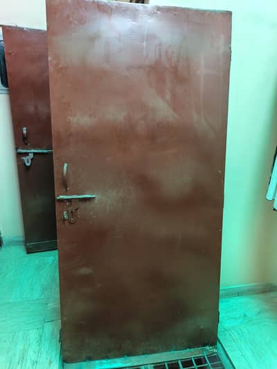 Steel door