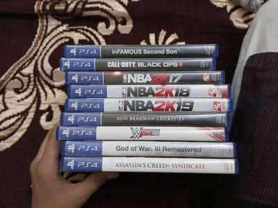 selling ps4 games in excellent condition.