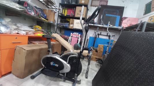 Elliptical cycle exercise cycling machine magnetic cross trainer bike