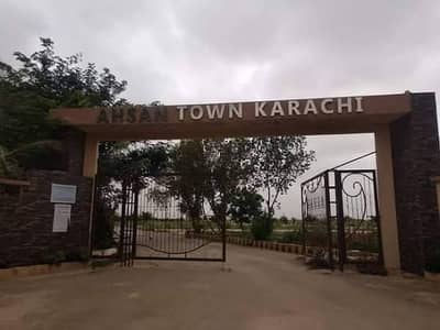 Plot for sale west open Ahsan Town Sector 48/A
