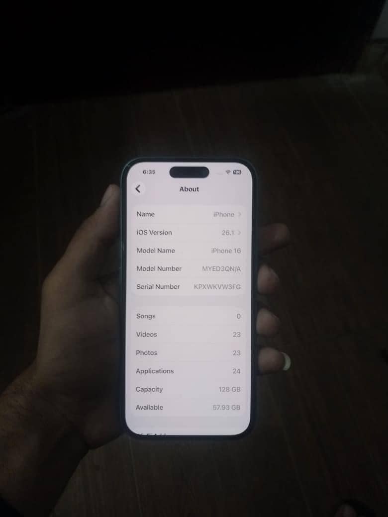 Apple iPhone 16 mdm 7