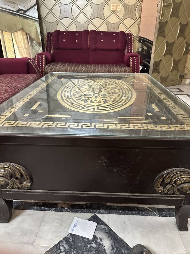 Sofas and table 1