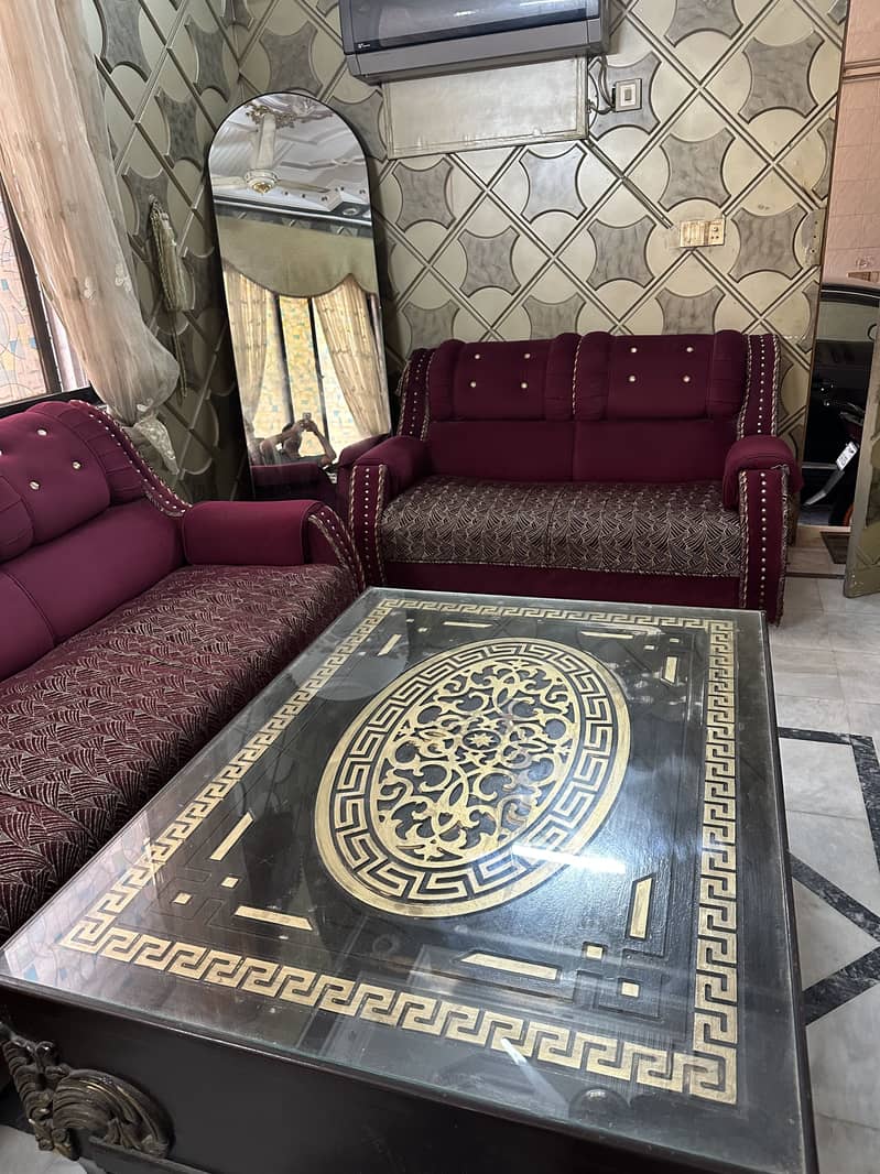 Sofas and table 2