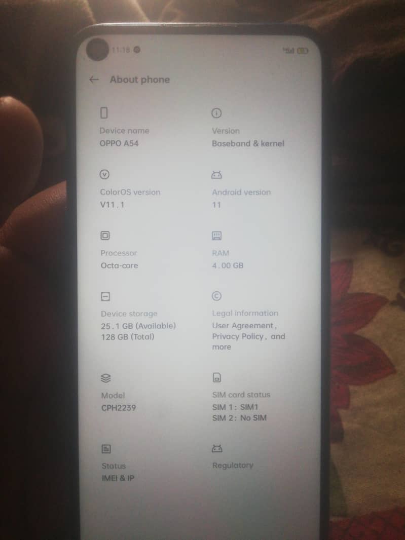 OPPO A54 3