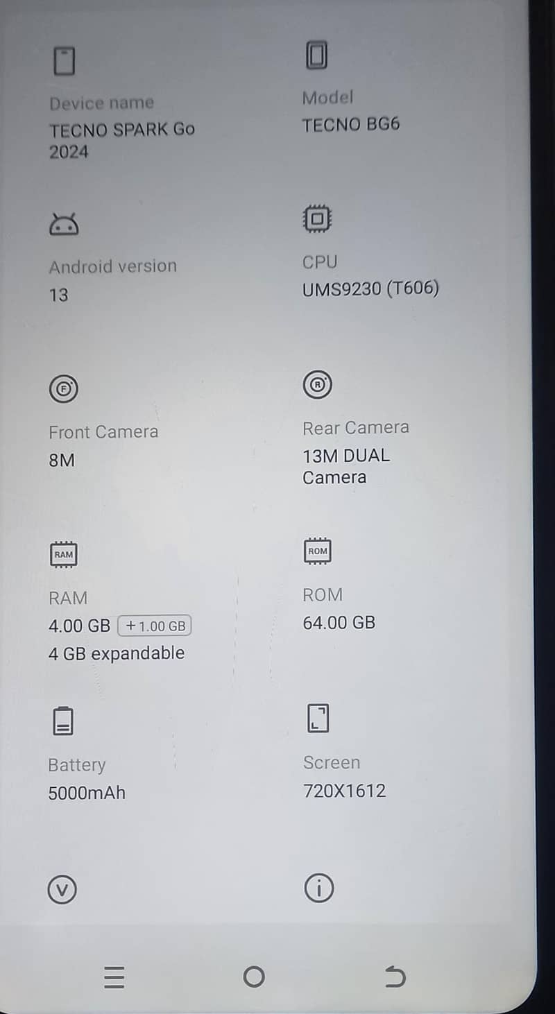 Tecno Spark Go 5