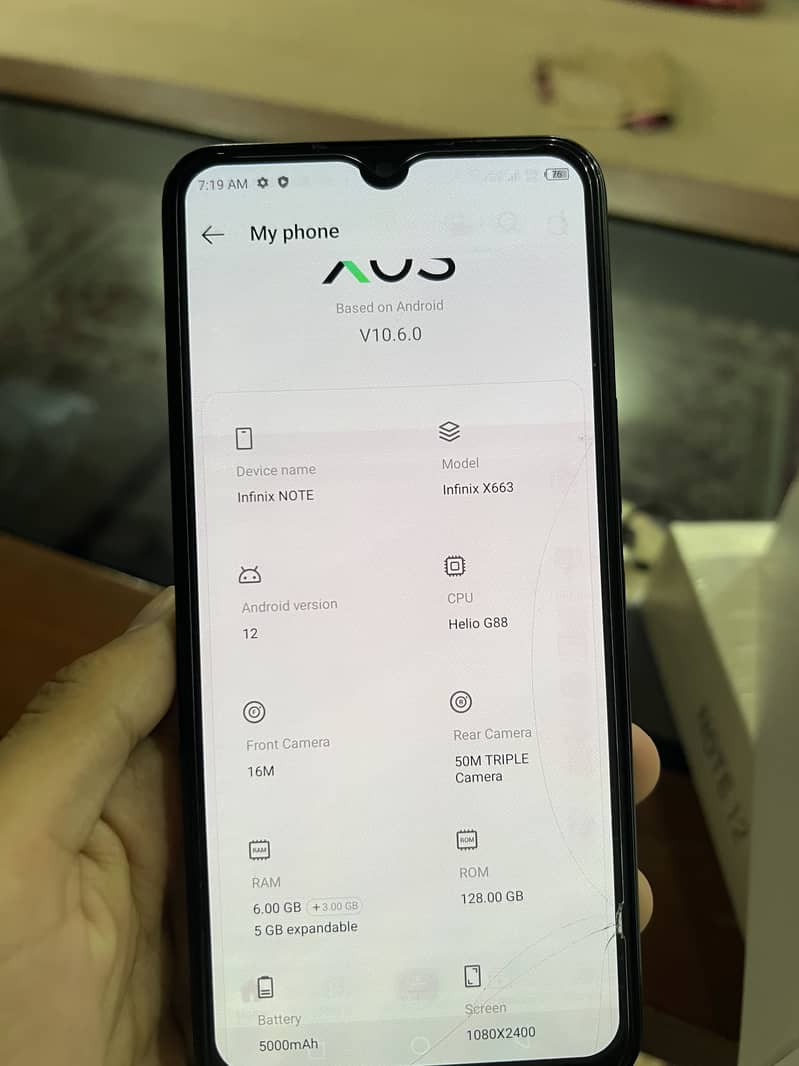 Infinix Note 12 4