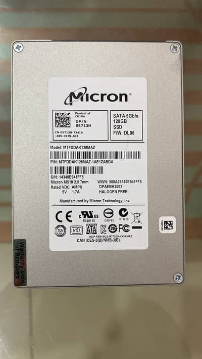 Micron SSD 128GB