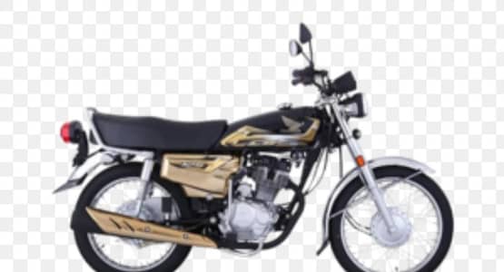 125 GOLD EDITION SELF START 25/26 MODEL REGISTERED
