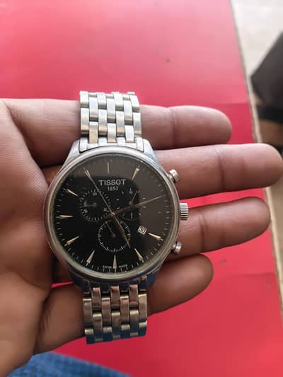 tissot choronograph mont blank choronograph perfect working