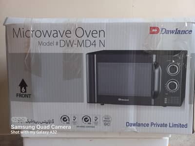Brand New Sealed Dawlance microwave model DW-MD4N