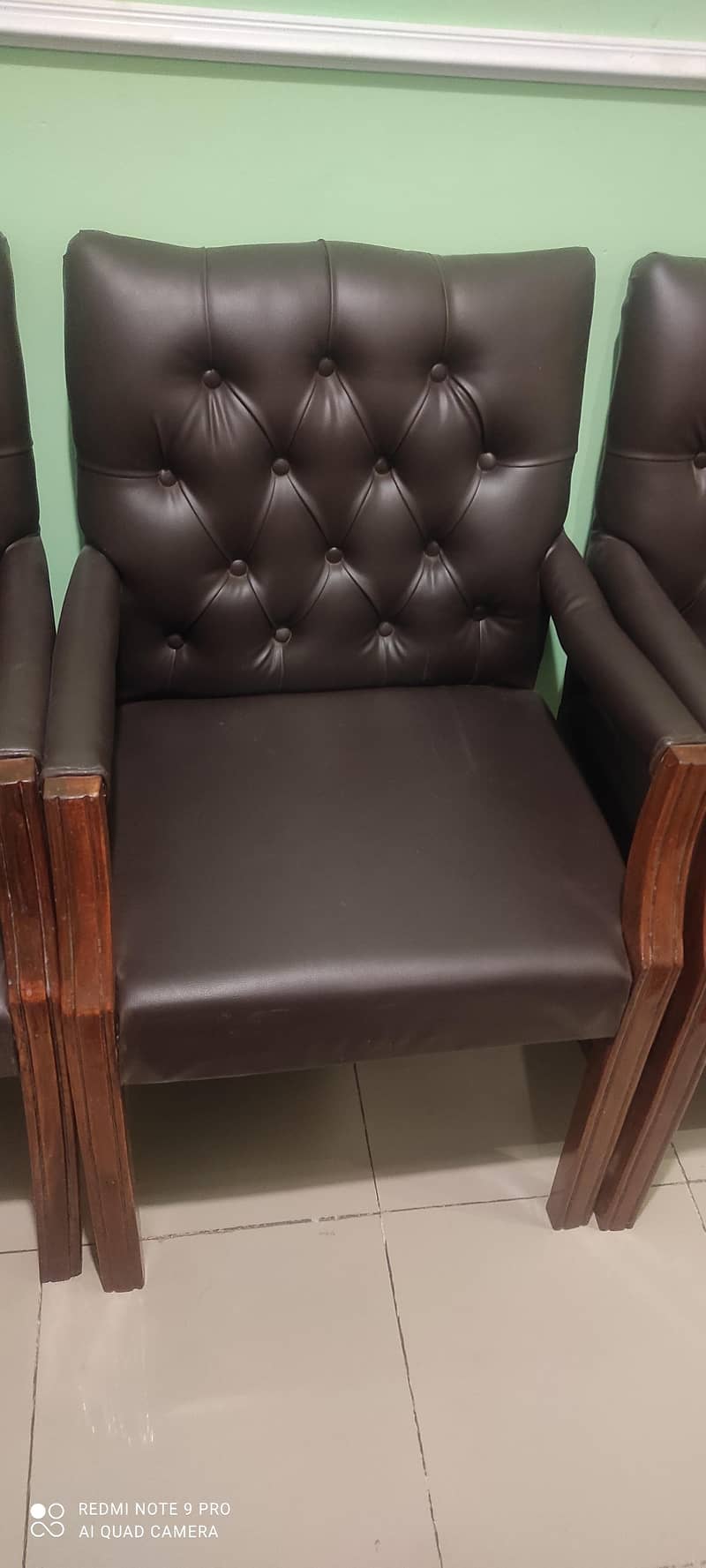 selling purpose # 4 sofa chairs # new condition 1