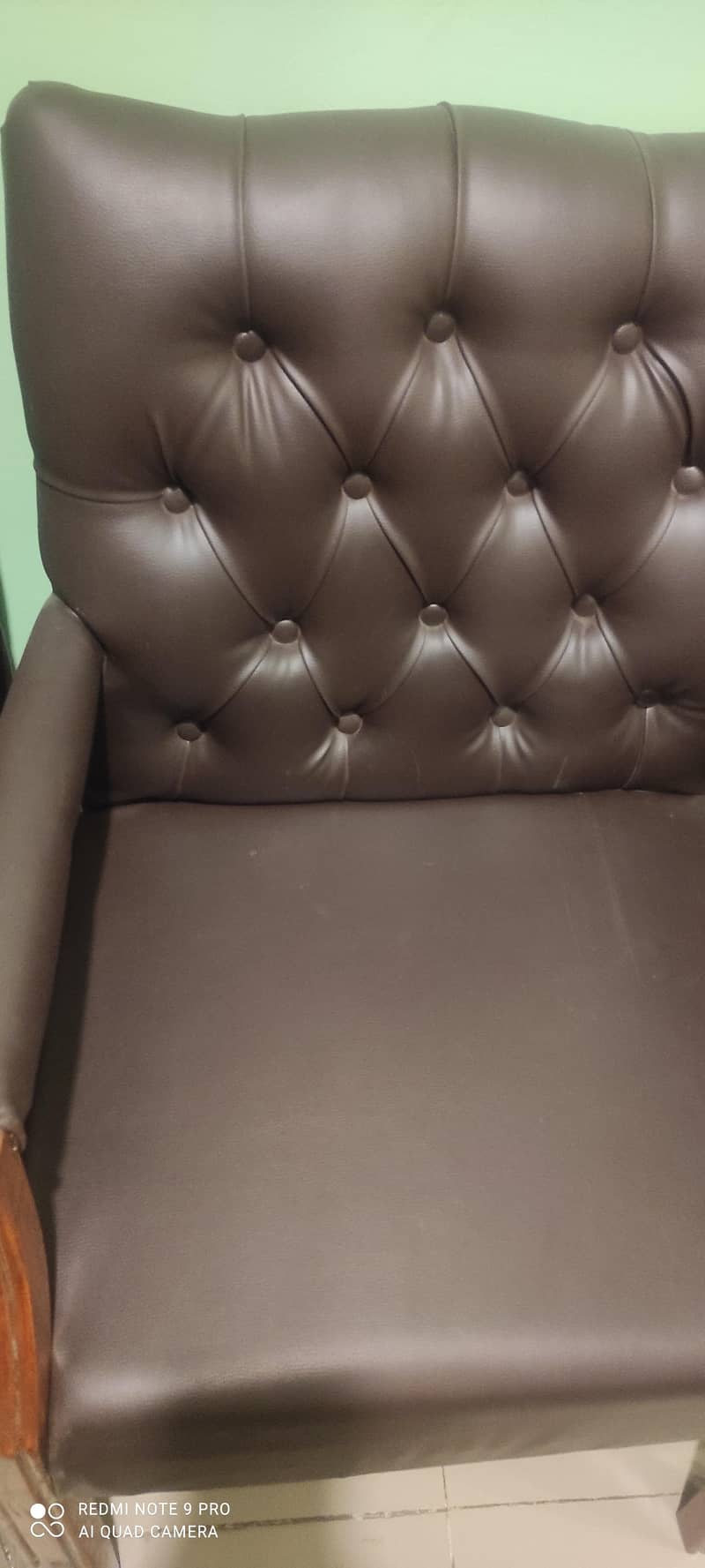 selling purpose # 4 sofa chairs # new condition 2