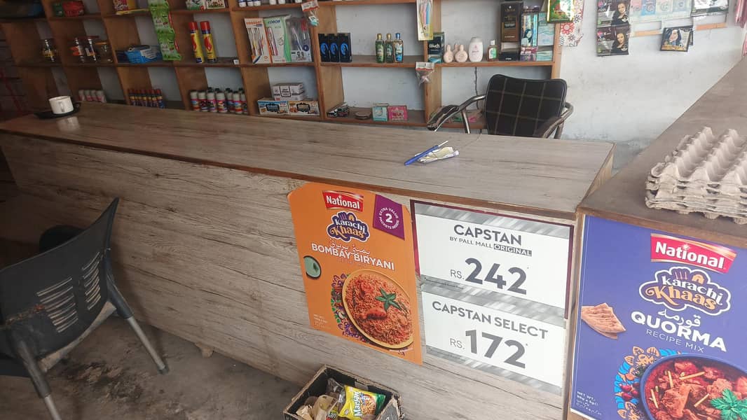 counter and rack 3