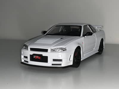 CHE ZHI 1:24 Scale Nissan R34 Die-cast Model