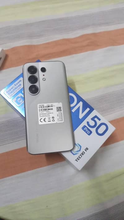 camon 50 pro lush condition full warranty