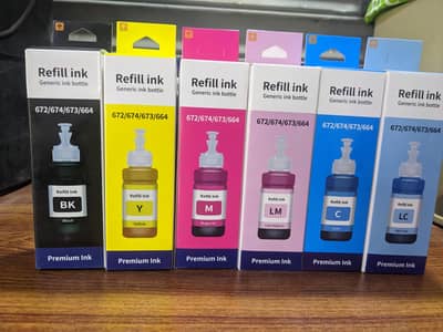 Epson ink 673,664,674,672 compatible